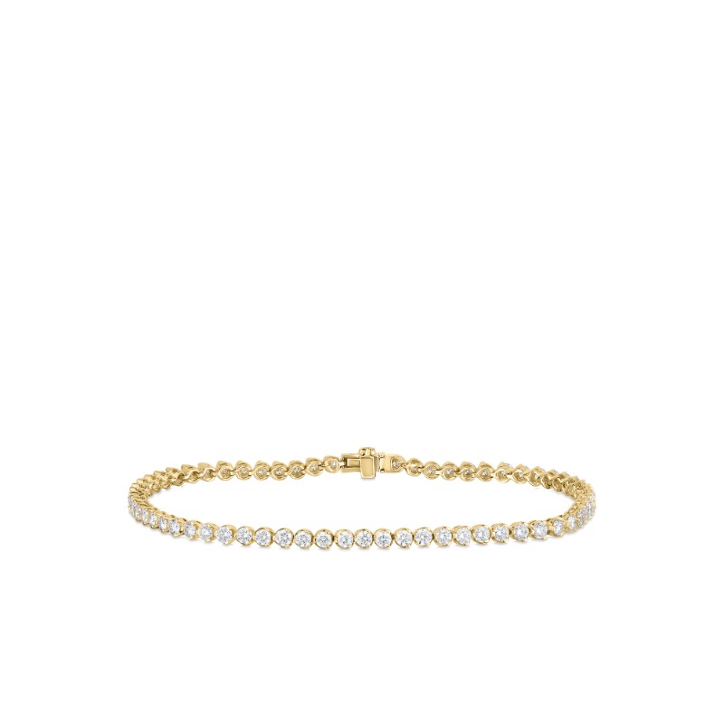 https://www.williambarthman.com/upload/product/Roberto Coin 18k Yellow Gold Diamond Tennis Bracelet 2.35ctw. 