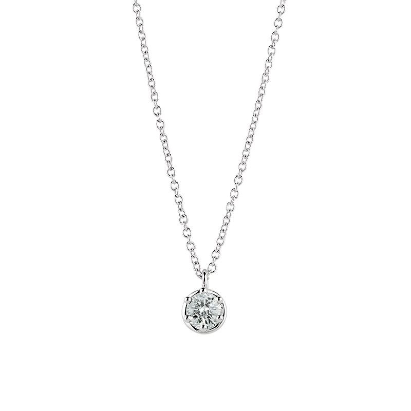 https://www.williambarthman.com/upload/product/Damiani 18k White Gold Round Diamond Necklace with Chain .30ctw. 