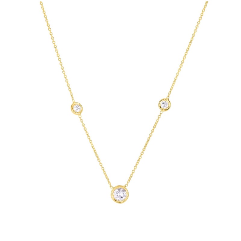 https://www.williambarthman.com/upload/product/Roberto Coin Yellow Gold Diamond 3 Station Necklace .38ctw. 