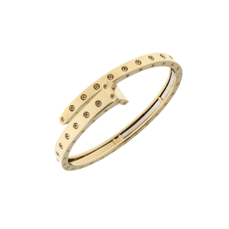 https://www.williambarthman.com/upload/product/Roberto Coin 18K Gold Chiodo Bangle